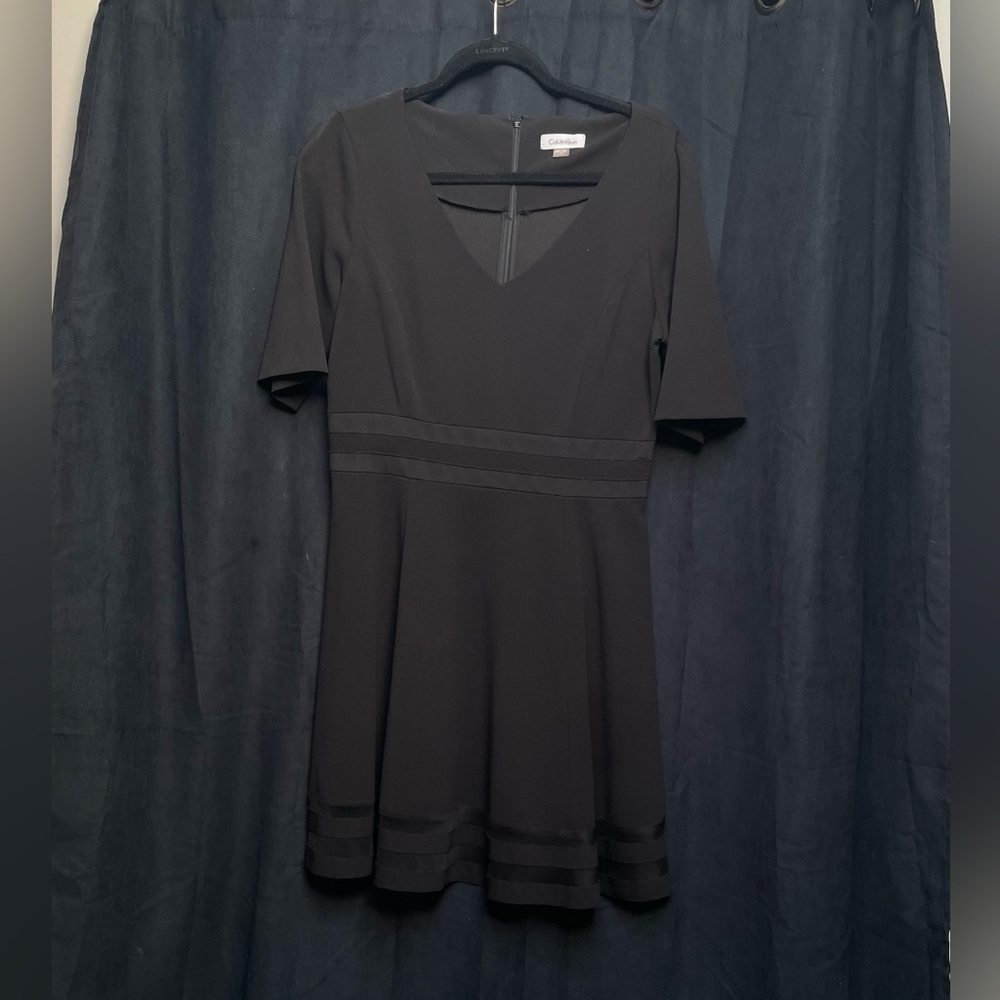 Black Calvin Klein dress — size 10
